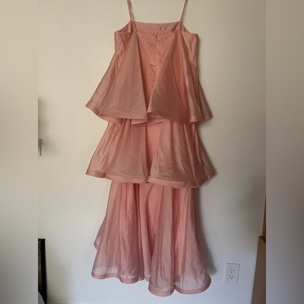 Tilly Tiered Maxi Dress in Pink | Size L | NWOT - Picture 5 of 9